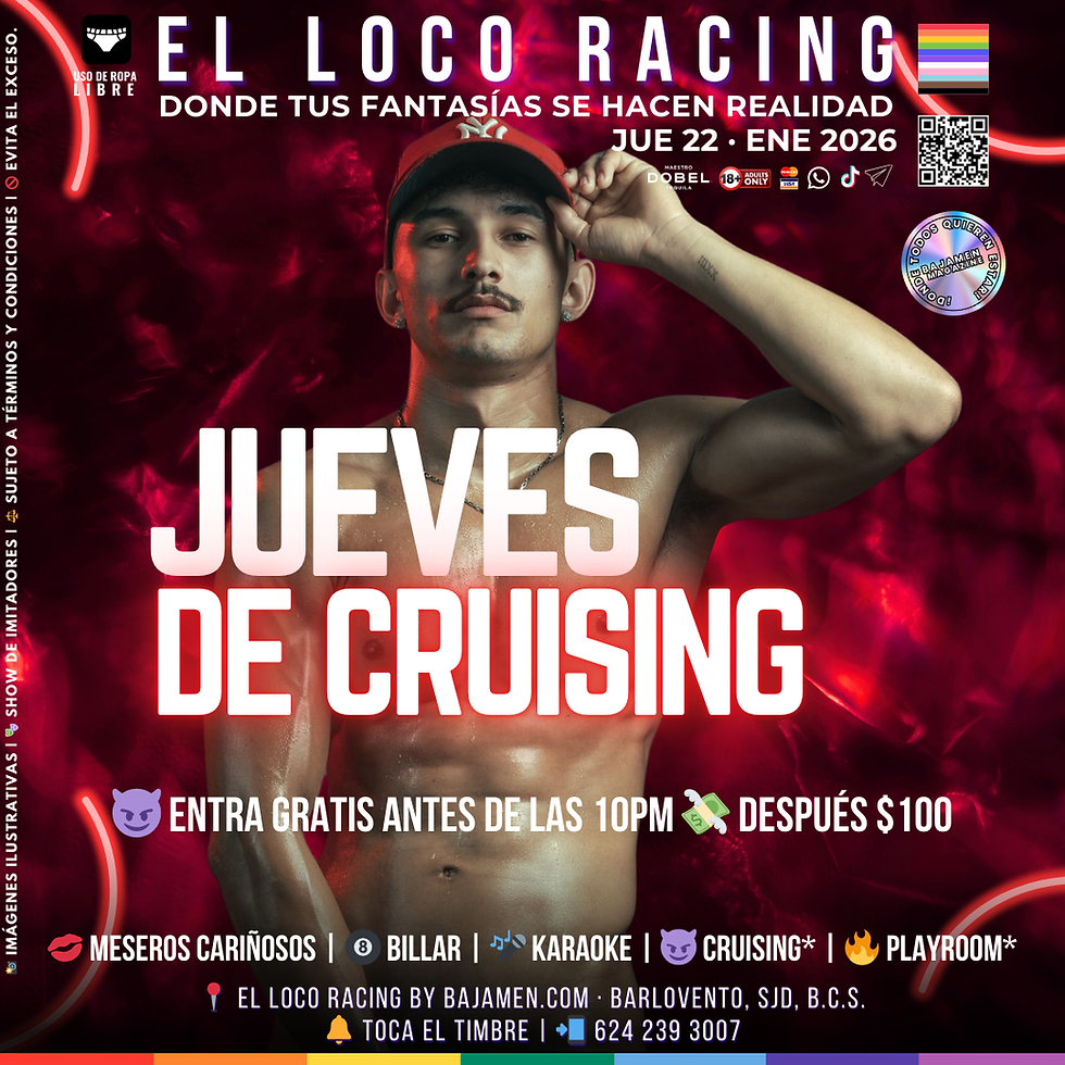 Cruising Thursday | Clothing Optional + Strip Poker (PlayRoom)