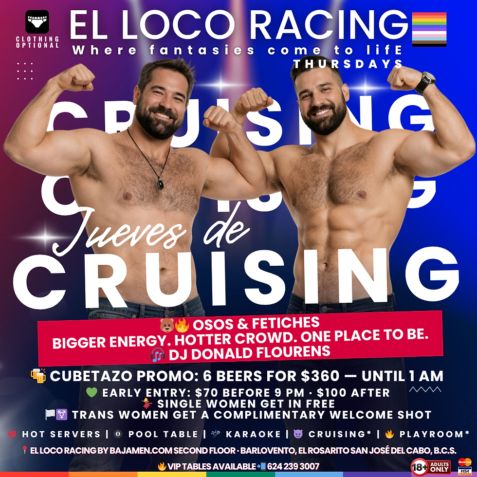 Cruising Thursday – DJ Donald + Beer Bucket Special