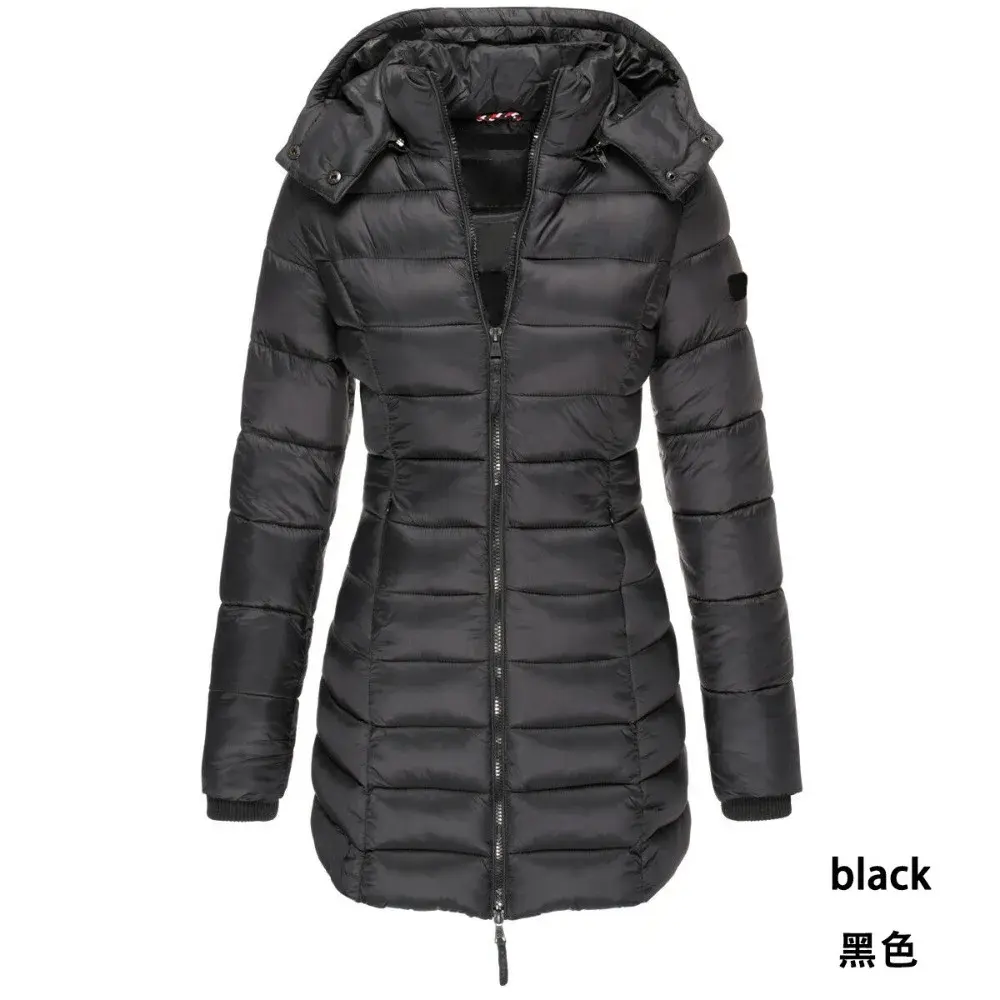 new winter BC high set light luxury goose down jacket thickened medium long wom