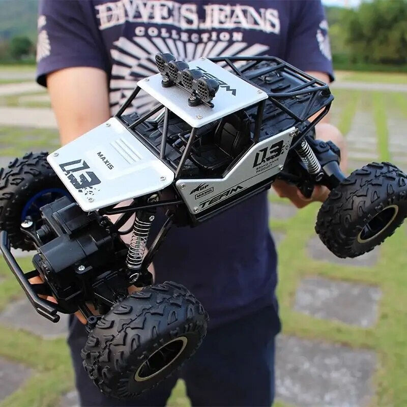 Thumbnail: 1:16 4WD RC Car With Led Lights Radio Remote Control Cars Buggy Off-Road Contro