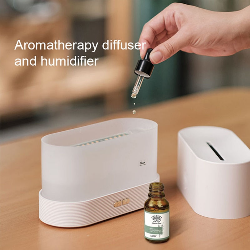 Thumbnail: Kinscoter Aroma Diffuser Air Humidifier Ultrasonic Cool Mist Maker Fogger Led E