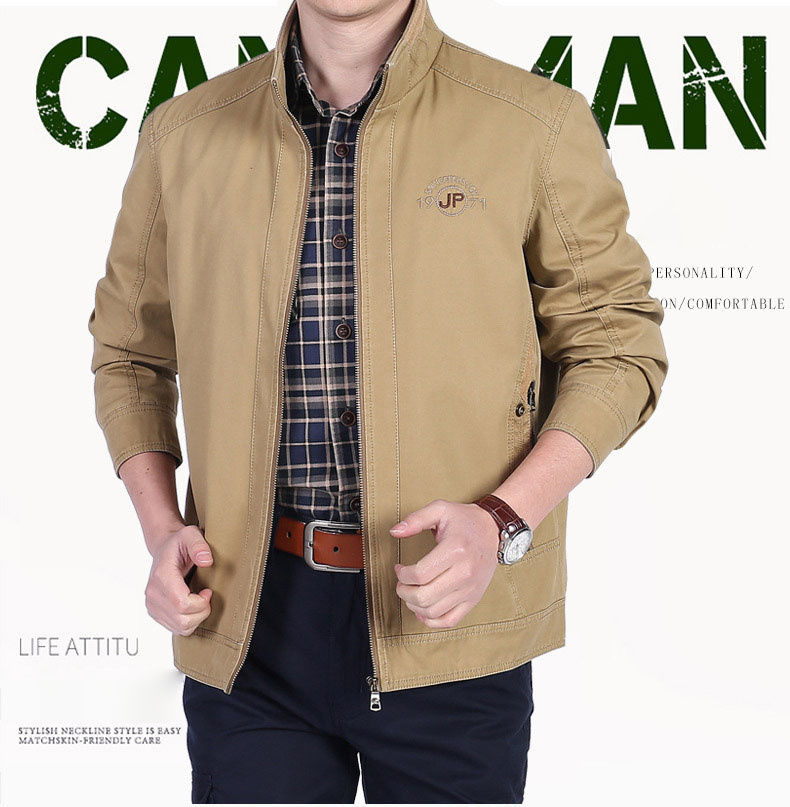 Thumbnail: Motorcycle Jacket Man Jackets Parkas Coat Anorak Men's Clothes Clothing New in 