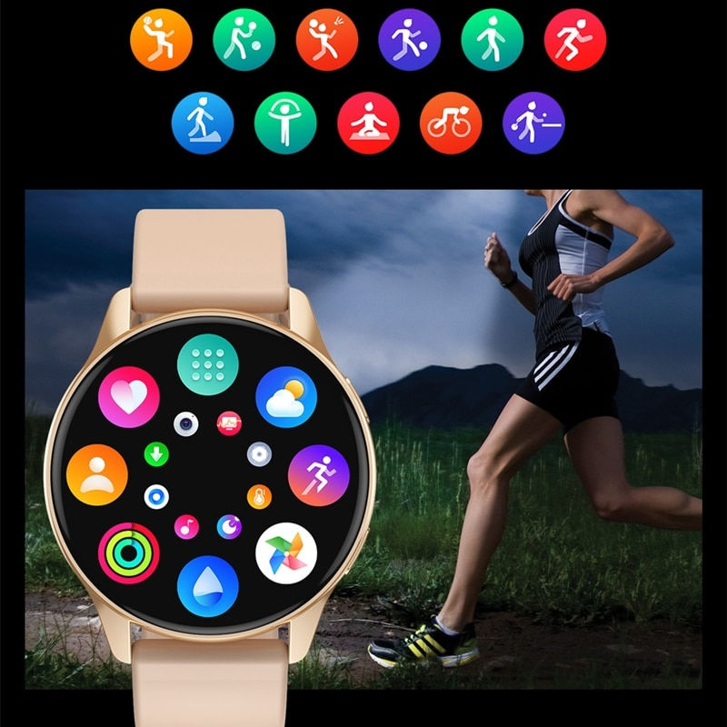 Thumbnail: LIGE Men Smart Watch Women Heart Rate Blood Pressure Monitoring Bluetooth Call