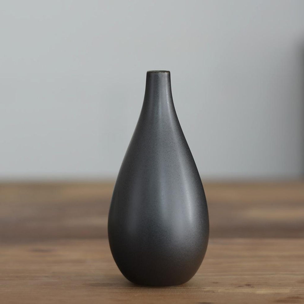 Thumbnail: Minimalism Ceramic Flower Vase Sculpture Centerpieces Office Desktop Vases