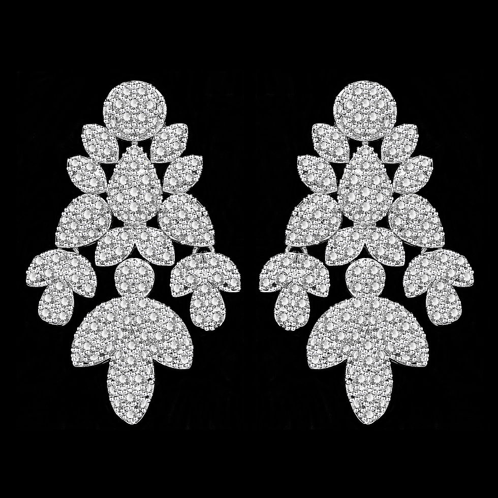 Thumbnail: 2024 Best selling African 4-piece Bridal Jewelry Set New Fashion Dubai Jewelry