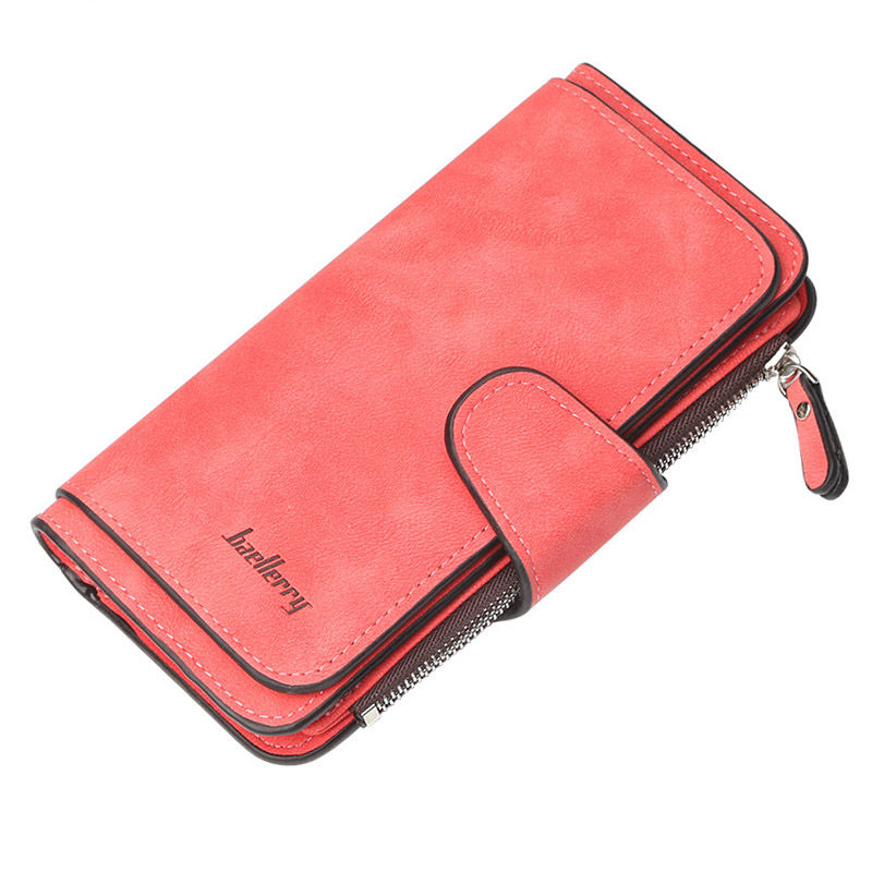 Thumbnail: 2023 Women Wallets Fashion Long PU Leather Top Quality Card Holder Classic Fema