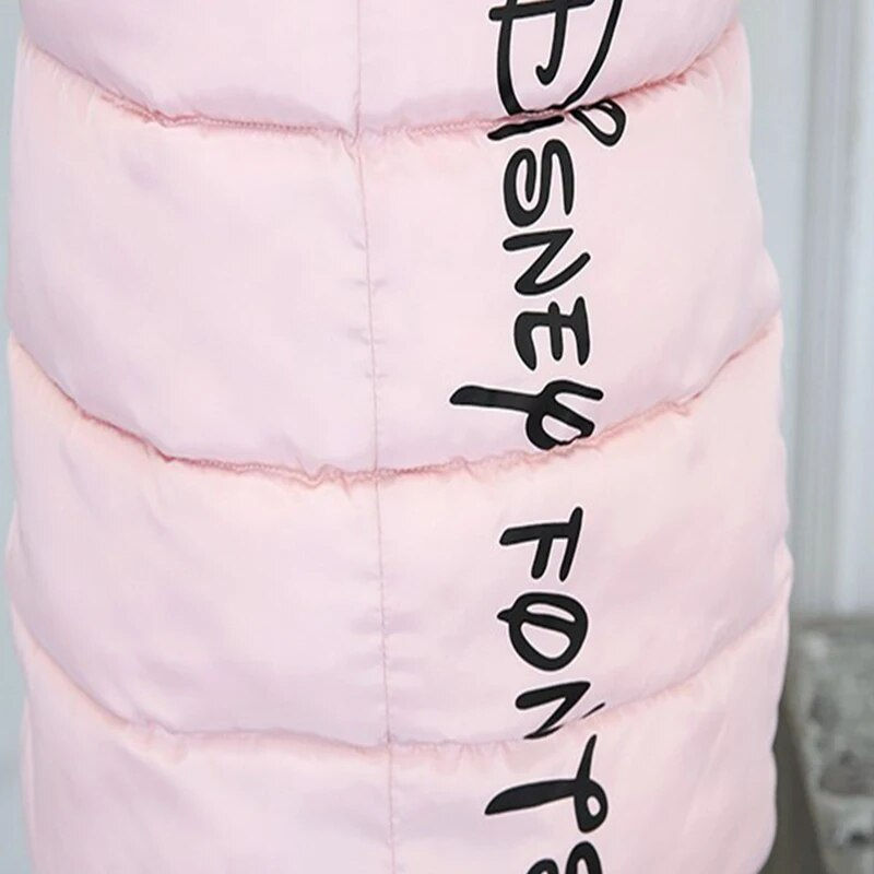 Miniatyrbilde: 2023 Winter Down Cotton Jacket For Women Parka Big Fur Collar Hooded Thick Warm