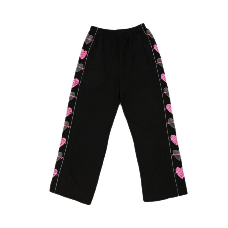 Miniatura: Core Graffiti All-matching Wide Leg Straight-leg Pants