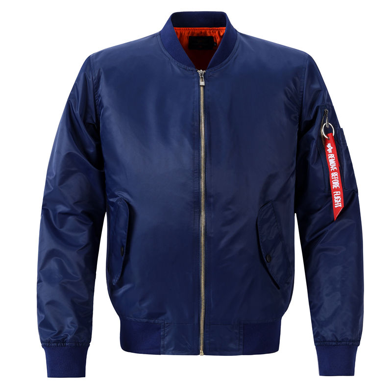 Thumbnail: Men Jacket Autumn Winter Outdoor Thick Quality Nylon American Uniform Aviator U
