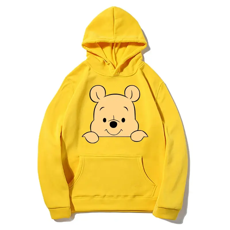 Thumbnail: Disney Hoodie Winnie The Pooh Spring and Autumn Sweatshirt Fashion Jacket Pullo
