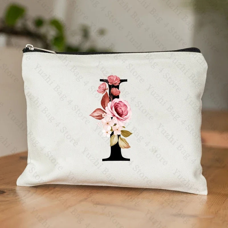 Miniatúra: A-Z Alphabet Cosmetic Storage Bag Initial Graduation Gifts for Teacher Flowers 
