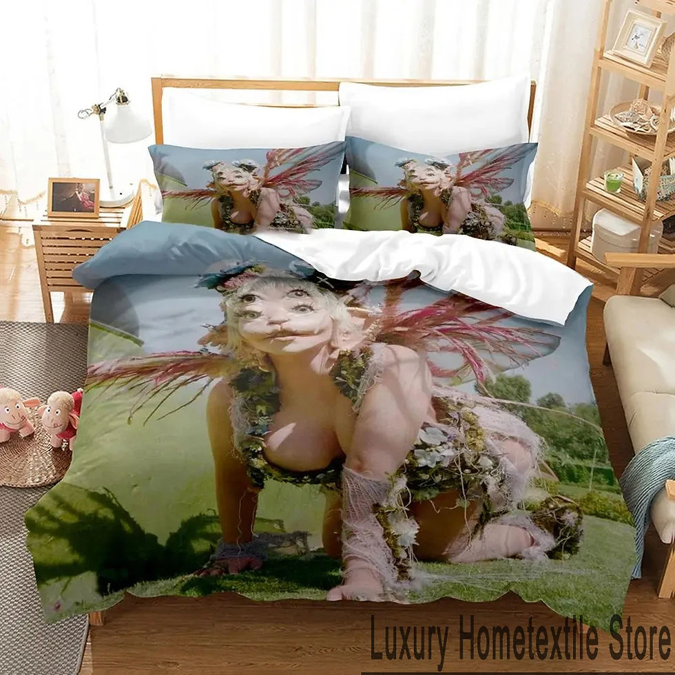 Thumbnail: 3D Print Portals Melanie Martinez album Bedding Set Double Twin King Duvet Cove