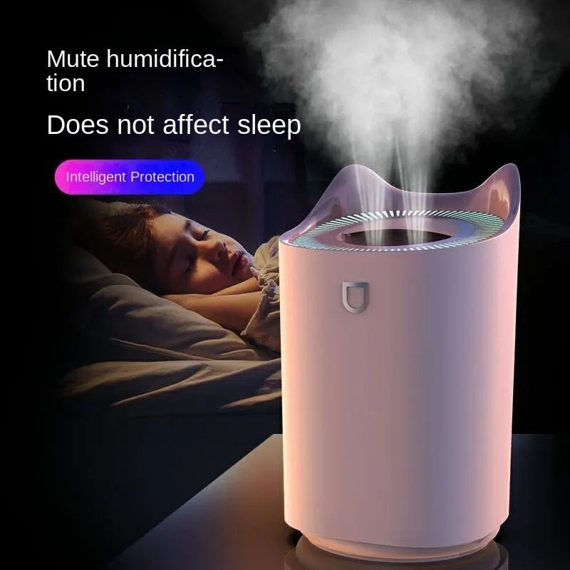 Thumbnail: 3000Ml Dual Jet Air Humidifier Large Capacity Atomizer Ultrasonic Aroma Diffuse