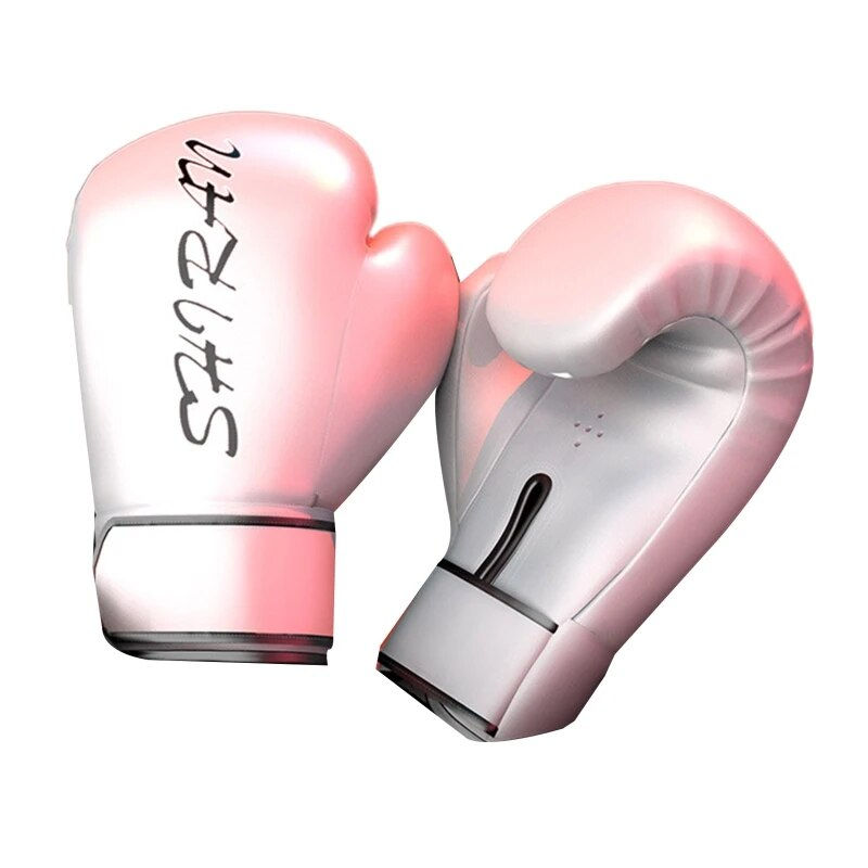 Miniaturebillede: Boxing Gloves for Kids Children Adults PU Leather Punching Kickboxing Muay Thai