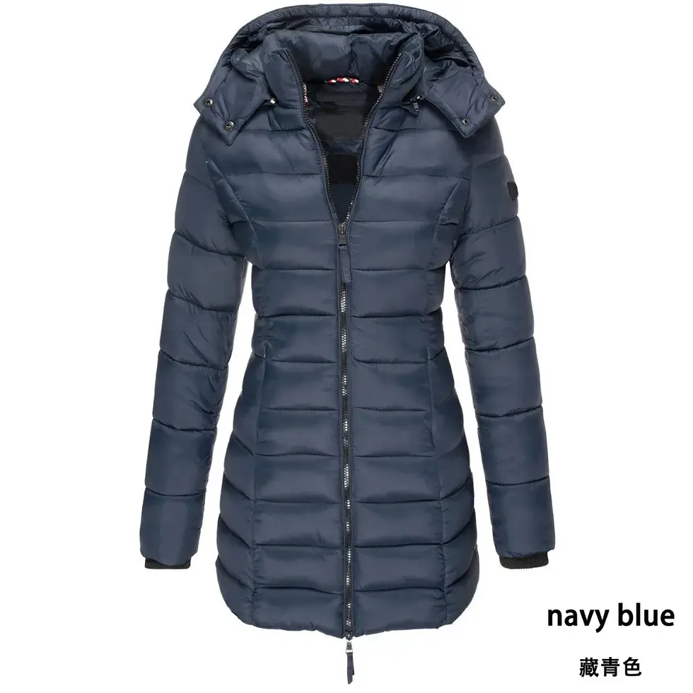 Thumbnail: new winter BC high set light luxury goose down jacket thickened medium long wom