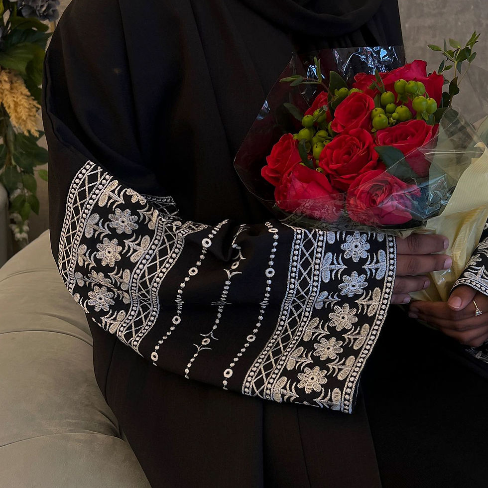 Thumbnail: Fashion Embroidery Kimono Oversized Muslim Robe Abaya Syari Female Full Length