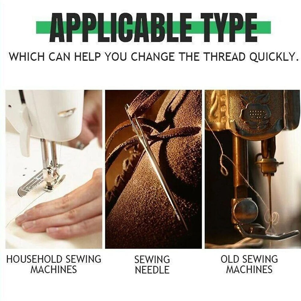 Thumbnail: 20Pcs Automatic Needle Threader DIY Tool Home Hand Sewing Machine Device Thread
