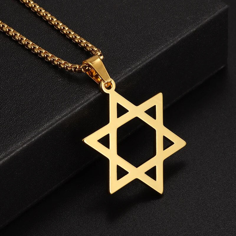 Thumbnail: Classic Square Hollow Cross Military Plate Stainless Steel Pendant Necklace for