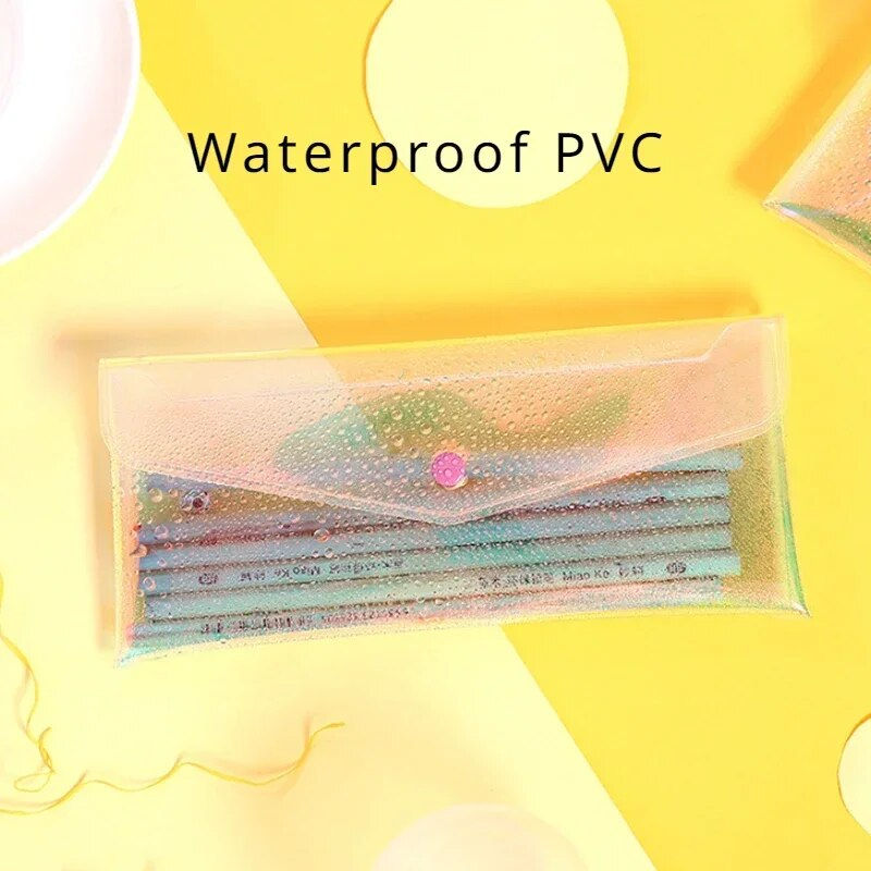 Imej kecil: PVC Transparent Cosmetic Bag Women Makeup Storage Clear Organizer Wash Travel P