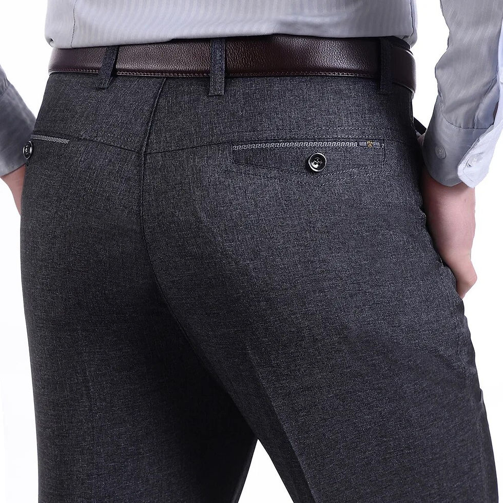Miniatura: MRMT 2024 Brand Men's Trousers Middle-aged Men Trousers Casual Loose Thin Pants