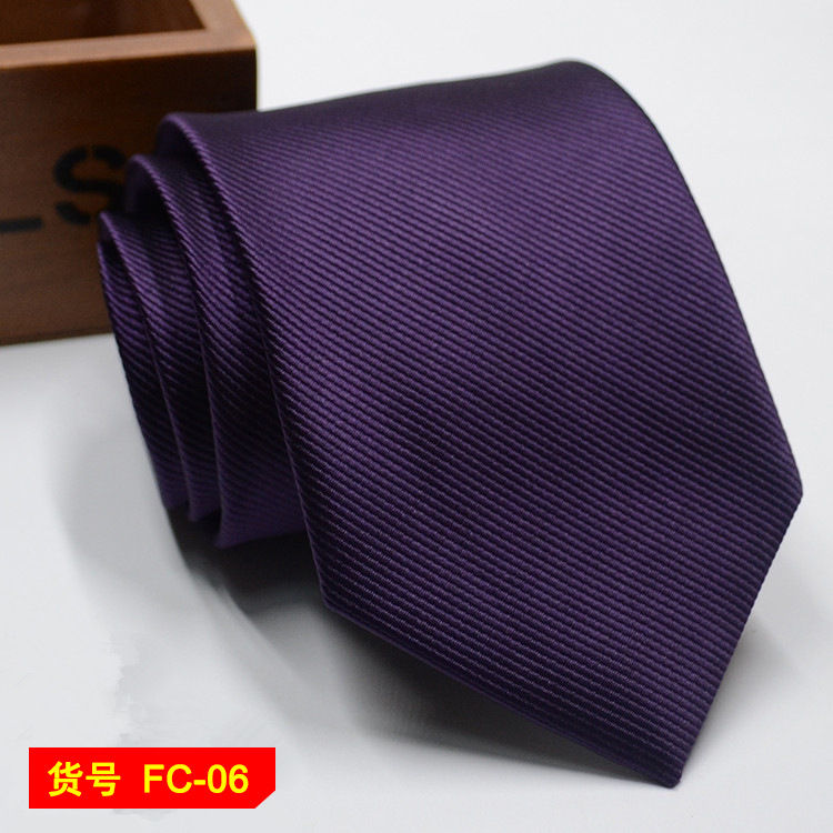 Thumbnail: 67 Styles Men's Ties Solid Color Stripe Flower Floral 8cm Jacquard Necktie Acce