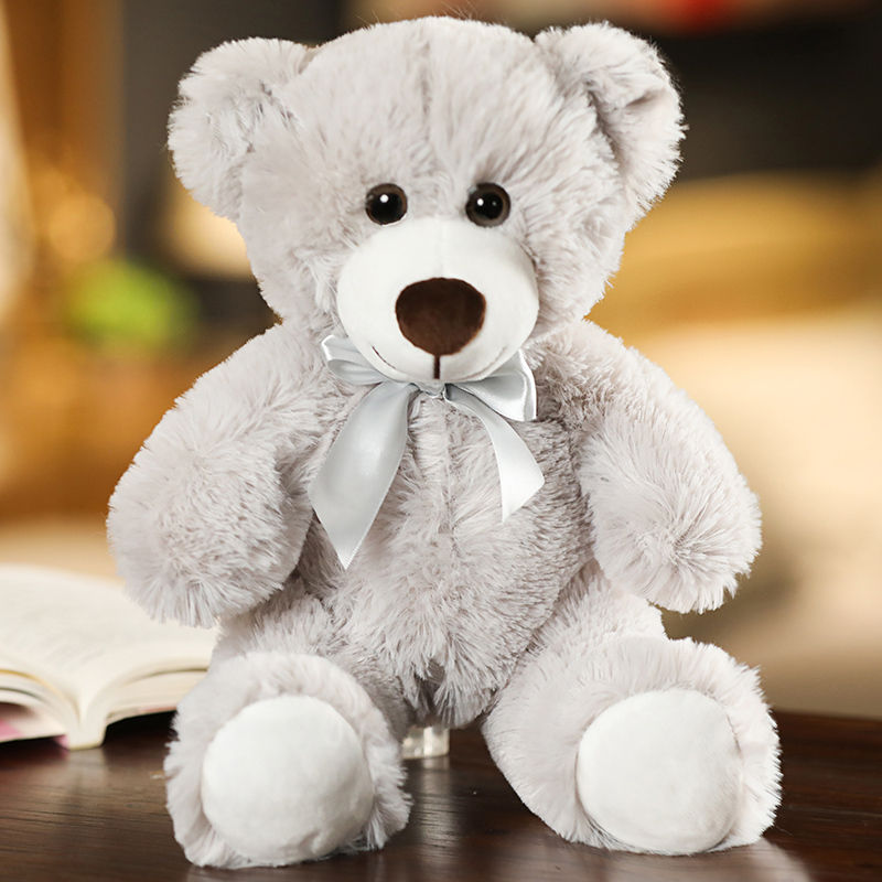 Thumbnail: 35CM Cute Colorful Bow Tie Bear Doll Plush Toy Hug Bear Doll Children Birthday 