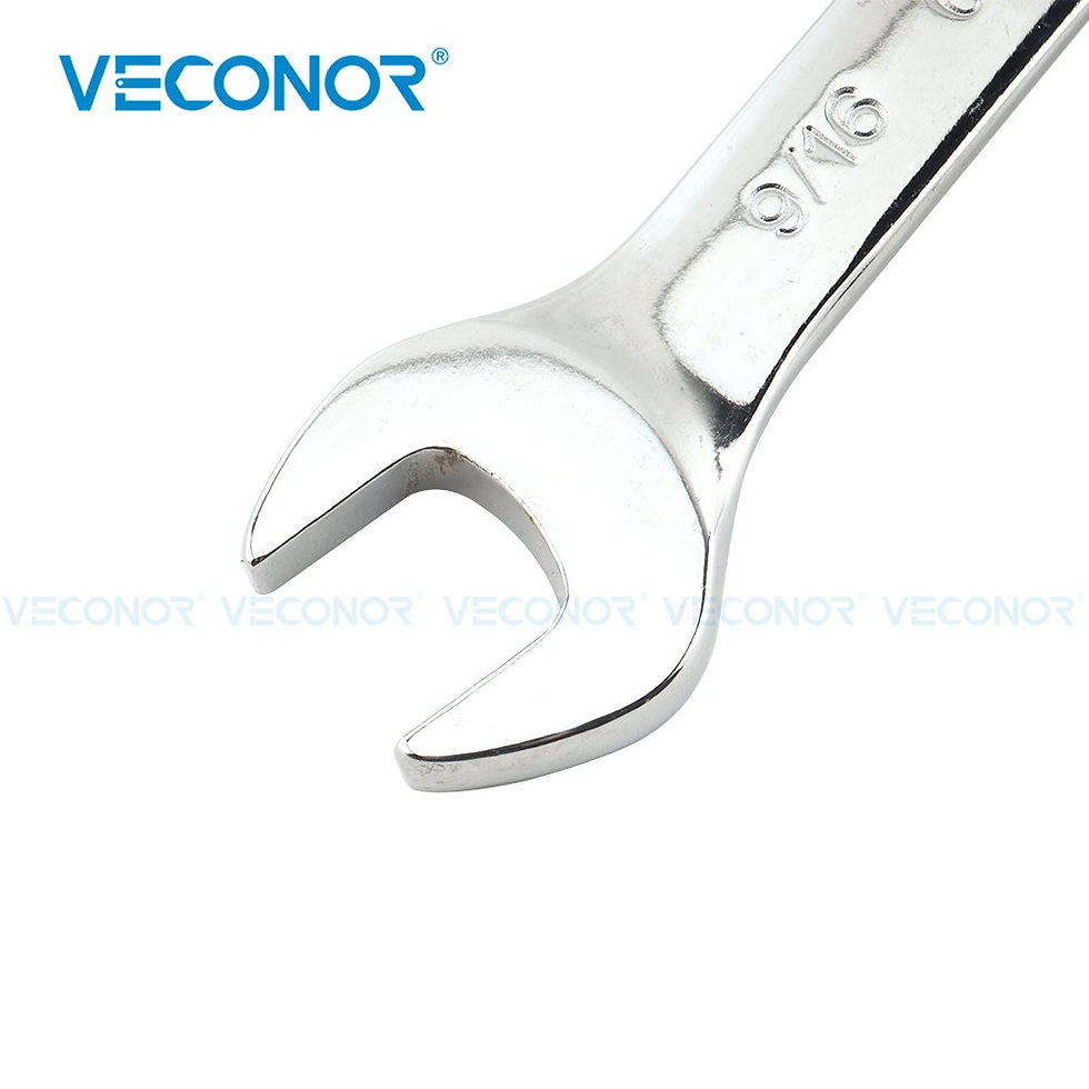 Thumbnail: 1/4-15/16 Inch Imperial Size Ratchet Wrench Set of Keys Spanner Flexible Head U