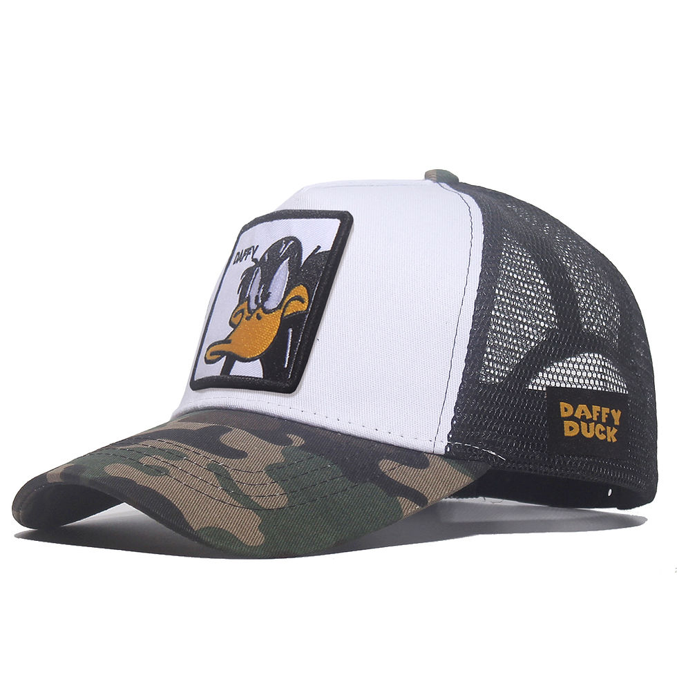 Thumbnail: Animals Cartoon Embroidery Patch  Baseball Cap Men Trucker Hat  Women Snapback 