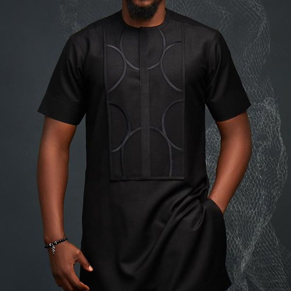 Thumbnail: Summer New Short Sets African Mens Designer Clothes Men's Sweat-shirt Set and P