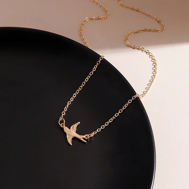 ภาพขนาดย่อ: Simple Style Clavicle Chain Sea Navy Anchor Necklaces & Pendants for Women Girl