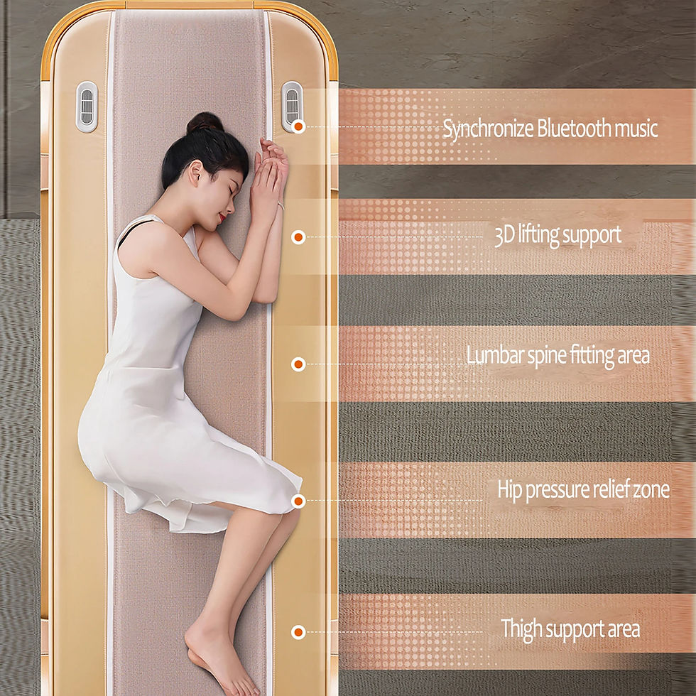 Thumbnail: 3 Year Warranty Massage Bed Hot Heated Portable  Best LCD Automatic Electric Ro