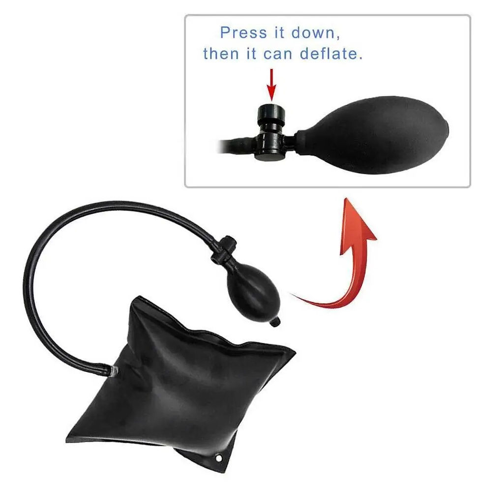 Thumbnail: Adjustable PUMP WEDGE LOCKSMITH TOOLS Thickened Car Door Repair Air Cushion Eme