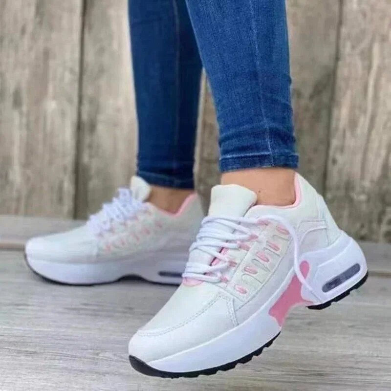Thumbnail: New Women Tenis Sneakers Platform Casual Shoes Woman Comfort Mesh Anti-slip Run