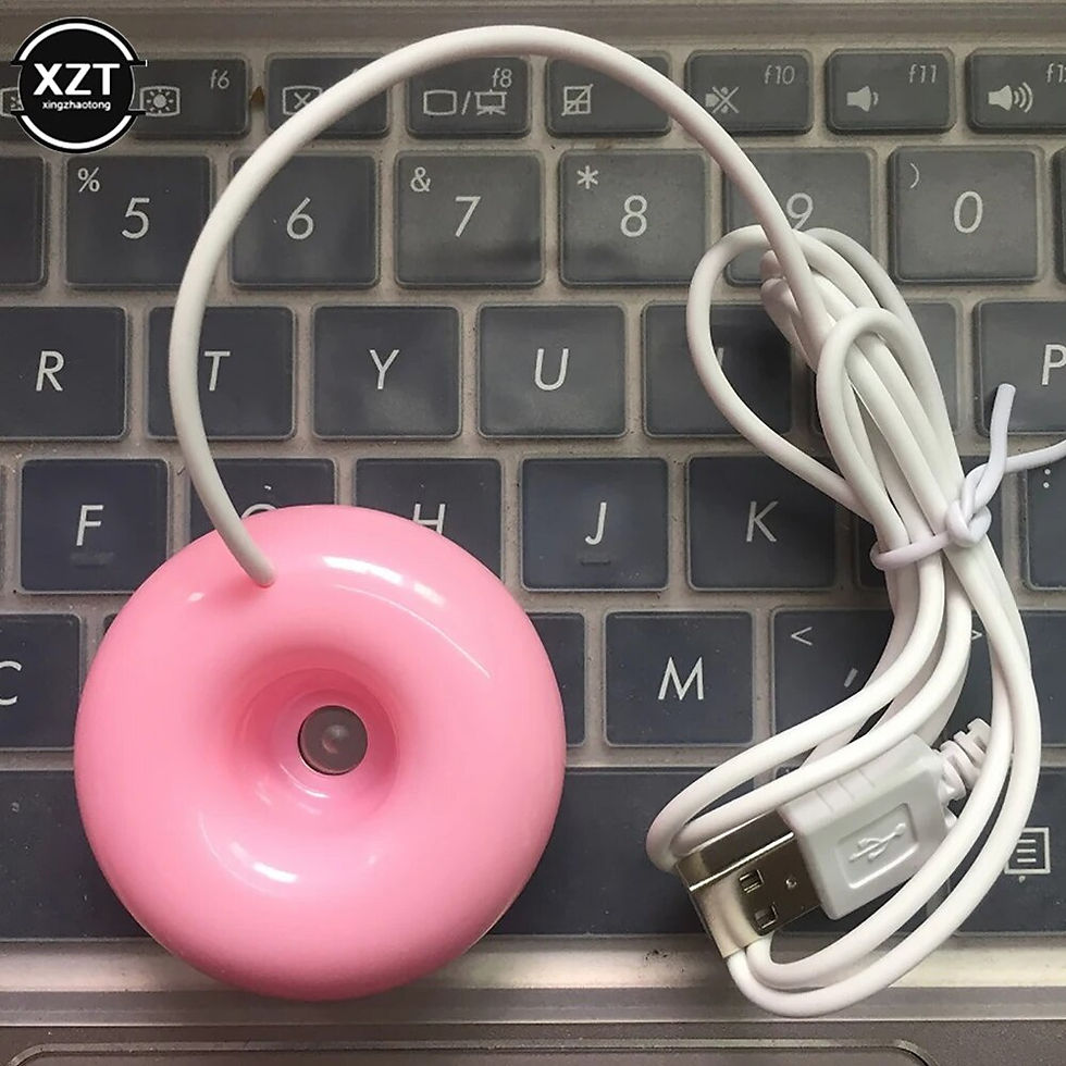 Thumbnail: Portable Mini Multifunctional UFO Negative Ion Humidifier USB Air Humidifier Pu