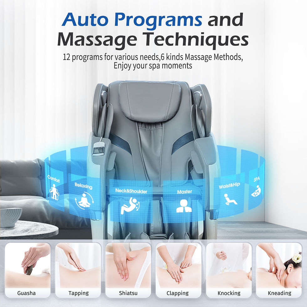 Thumbnail: 2 Year USA Local Delivery Warranty 4D SL Airbag Zero Gravity full body Massage