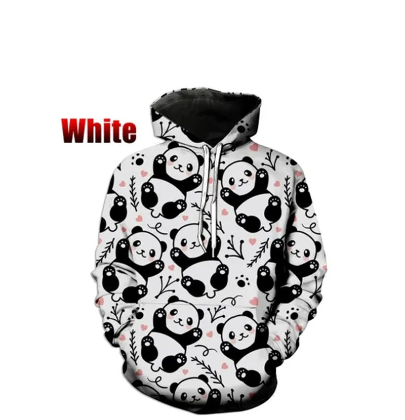 Miniatura: New Cute Animal Panda 3D Print Hoodies Children Boys Girls Autumn Winter Fashio