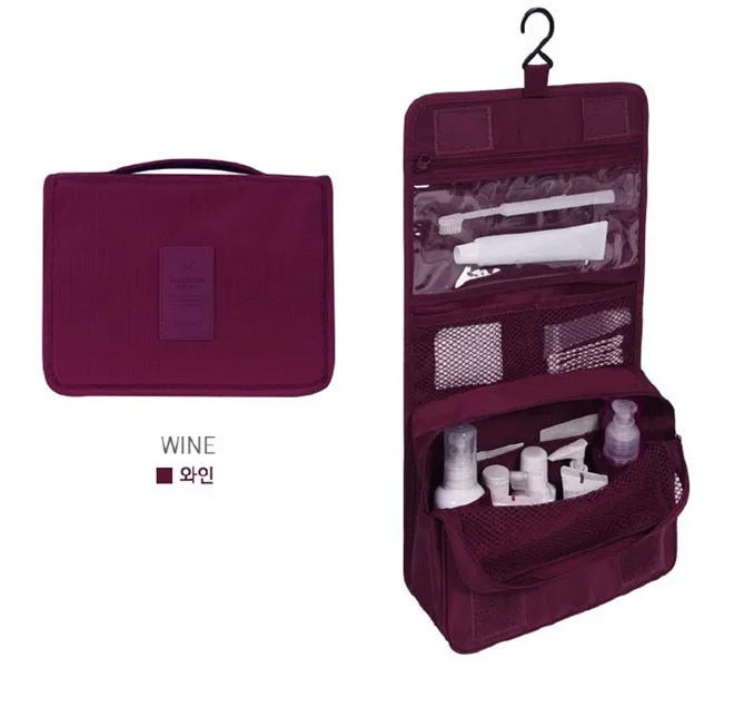 Thumbnail: High Quality Women Makeup Bags Travel Cosmetic Bag Toiletries Organizer Waterpr