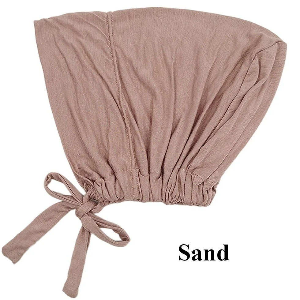 Miniatura: New Soft Modal Muslim Turban Hat Inner Hijab Caps Islamic Underscarf Bonnet Ind