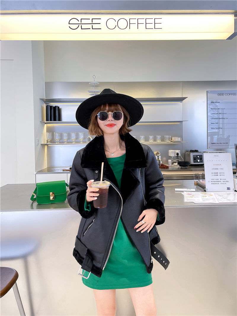 Thumbnail: RARF The new  women's jacket with extra thick warm and extra thick lamb feather