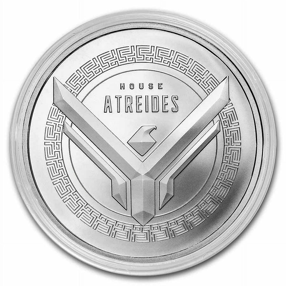 Thumbnail: DUNE® House Atreides 1 oz Silver Round