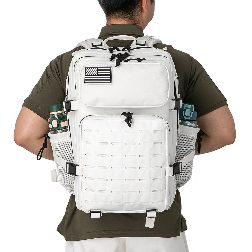 Thumbnail: QT&QY 25L/45L Tactical Backpack for Men and Women Outdoor Survival Bug Out Bag 