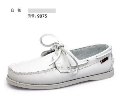 Miniature : 2022 New Men Loafers Fashion Genuine Leather Casual Flat Slip-on Driving Footwe