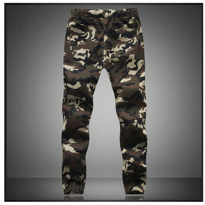 Miniaturbild: Camouflage Military Jogger Pants Men 2024 Pure Cotton Mens Spring Autumn Pencil