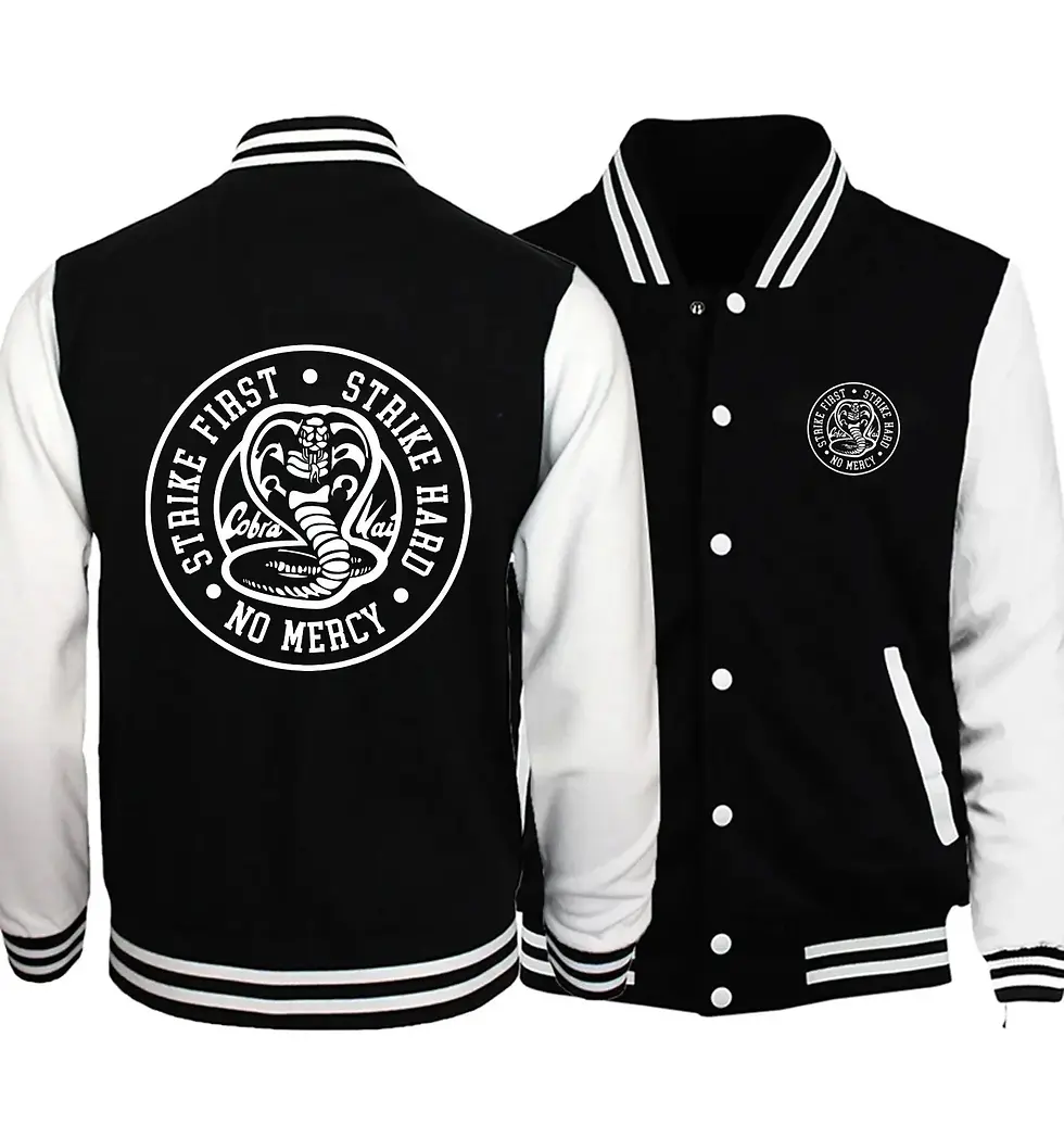 Thumbnail: Men Women Print Baseball Uniforms Motorcycles Coats Cardigan Tops Clothes Top C