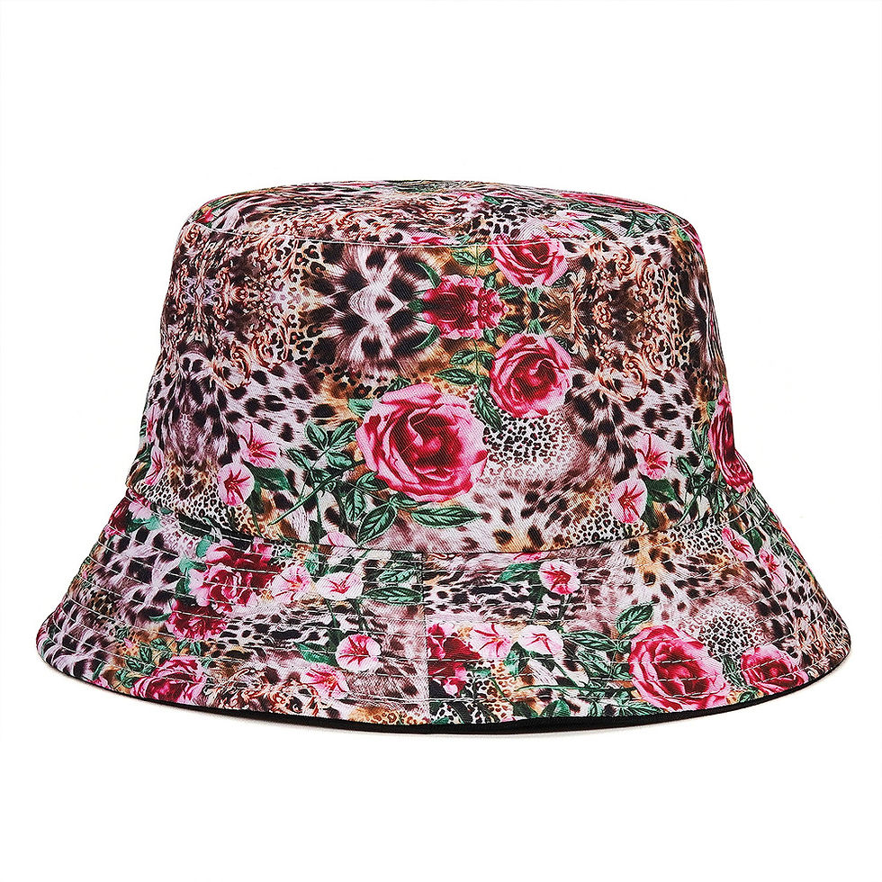 Thumbnail: Women's European And American Fashionable Printed Sun Hat