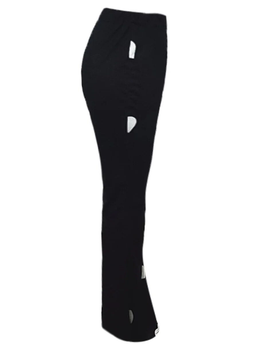 Küçük resim: LW Plus Size Pants High Stretchy Print Pants Women Casual Sweatpants Summer Aut