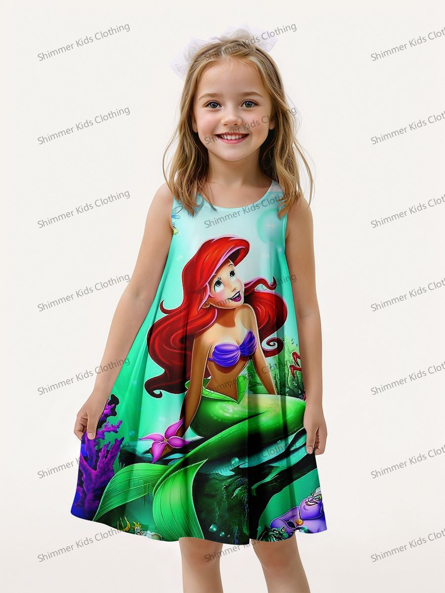 Miniatura: MINISO 2024 Summer 3-14 Years Children's Girls Lightweight-Breathable Imitation
