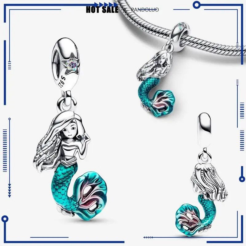 Thumbnail: Disney Marvel 2024 Original New in Charm Beads Fits Pandora Bracelet For Women 