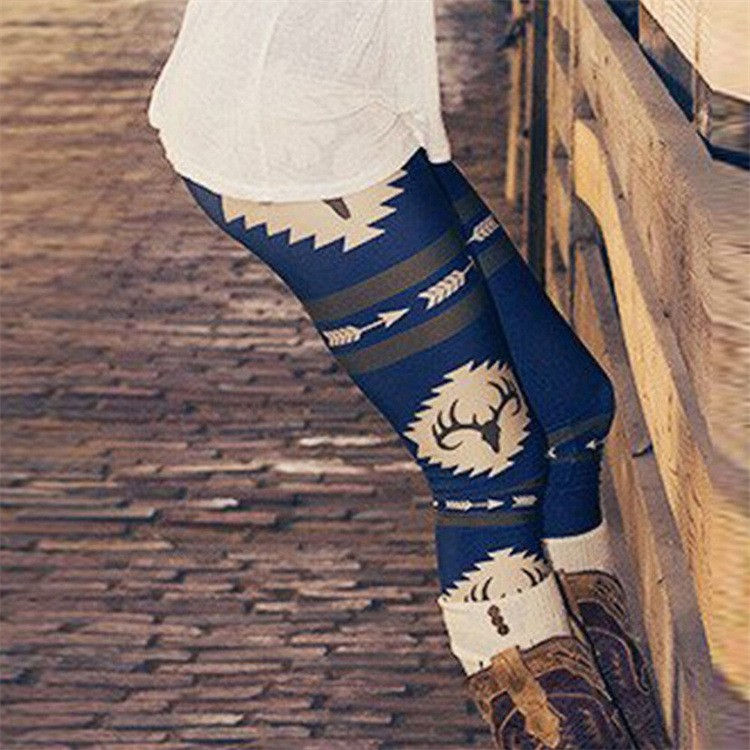 Thumbnail: Women's Fashion Personalized Christmas Leggings