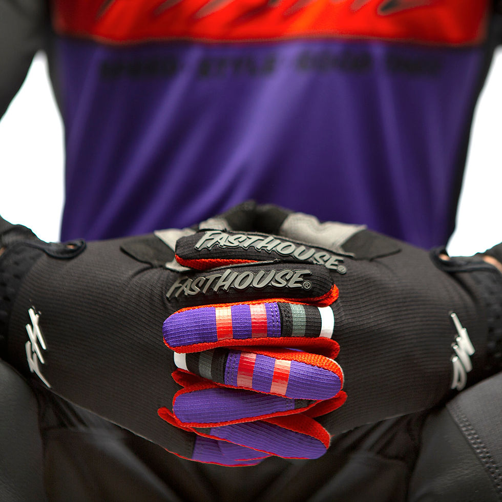 Pikkukuva: Podium FXR Touch Screen Speed Style Twitch Motocross Glove Riding Bike Gloves M